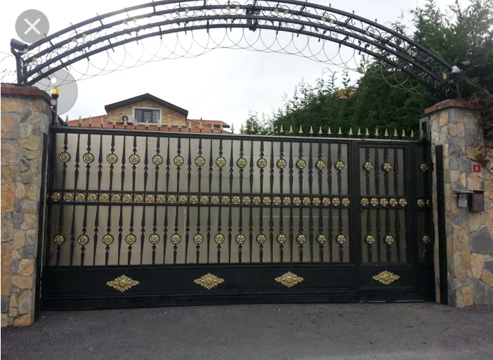 Mersin demir bahçe kapısı satış ve teknik servis öncesi kurulum | Dikey Mühendislik
