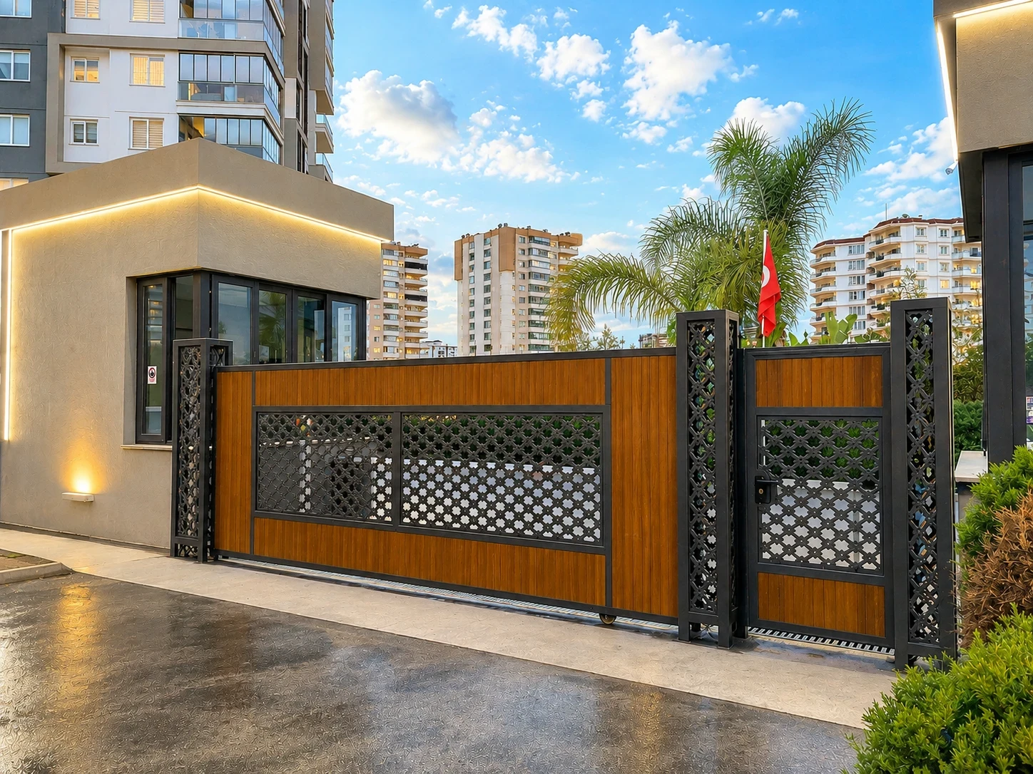 Mersin yana kayar kapı satış ve teknik servis öncesi kurulum | Dikey Mühendislik